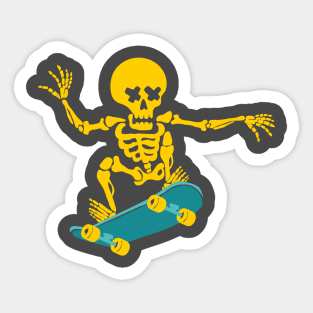 Skeleton Skills! Sticker